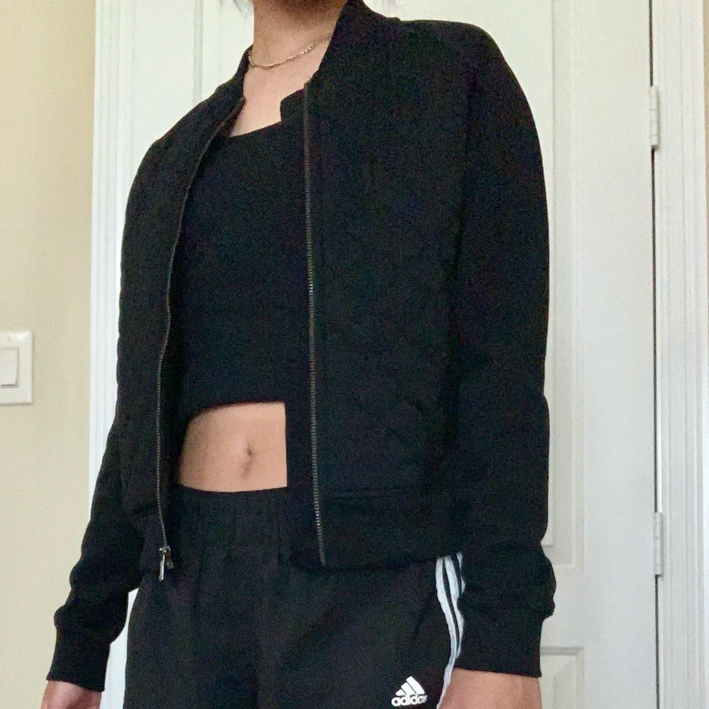 Old Navy Active Black Textured Jacket